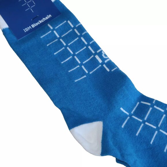 NEW IBM Blockchain Socks - Picture 3 of 8